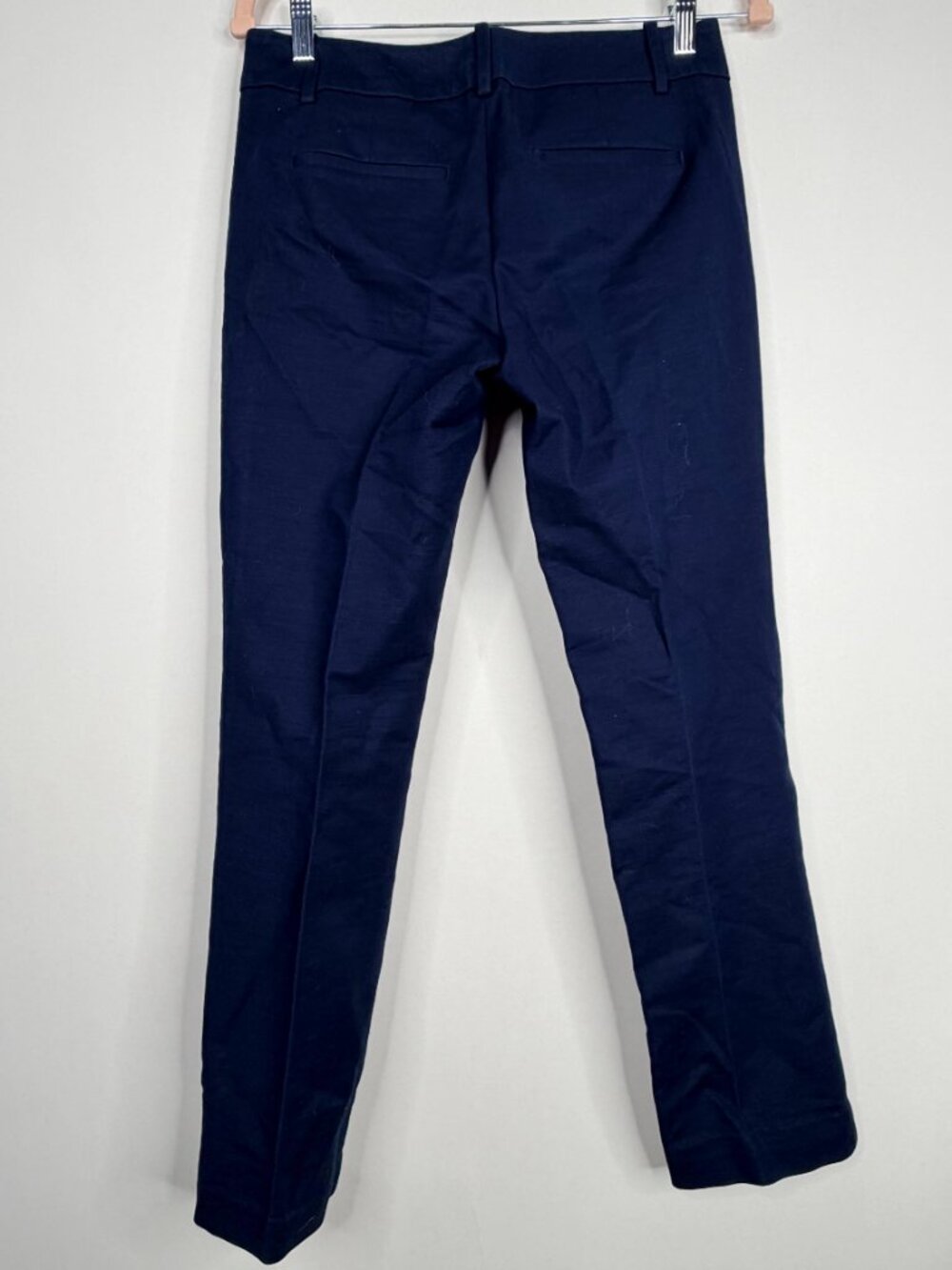 2/$30 Ann Taylor Signature Dress Pant Mid Rise Navy 0 #A3457 - Picture 4 of 7